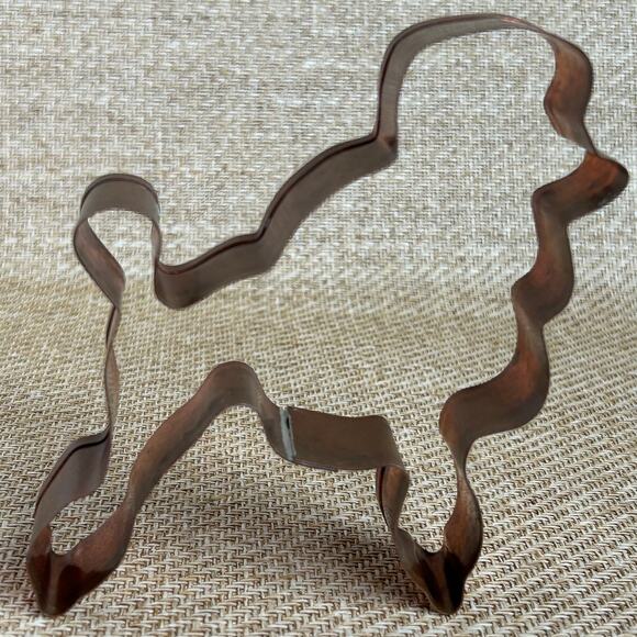 Martha by Mail Copper Cookie Cutter Poodle Dog Vintage Collectible Baking - Picture 4 of 7